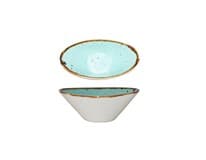 METRO PROFESSIONAL Miska oválná NOROMI 11 cm porcelán modrá 6 ks