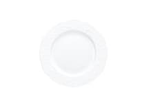 Talíř mělký FLEUR BIANCO 26 cm porcelán 6 ks