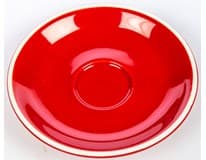 Tognana Podšálek ALBERGO k šálku 80 ml porcelán červený 1 ks