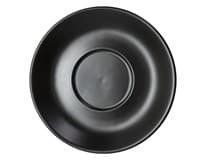 Tognana Podšálek ALBERGO 340 ml porcelán černý 6 ks