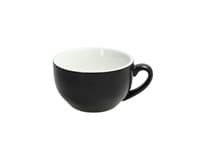 Tognana Šálek ALBERGO 340 ml porcelán černý 6 ks