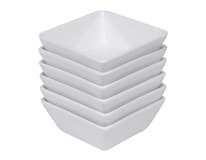 METRO PROFESSIONAL Miska 8 x 8 cm VILO porcelán bílá 6 ks