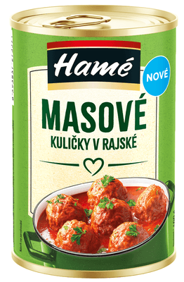 Hamé Masové kuličky v rajské omáčce
