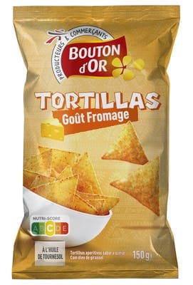 Bouton d´Or Tortilla chipsy se sýrem