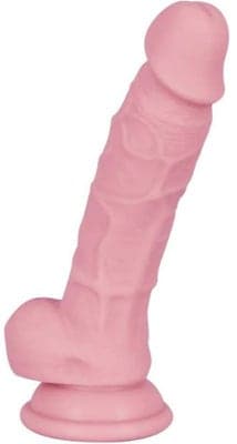 Sexy Elephant Dildo s přísavkou a varlaty Silicone (18 cm)