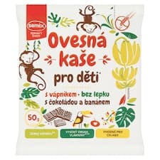 Semix Ovesná kaše pro děti s čokoládou a banánem 50g