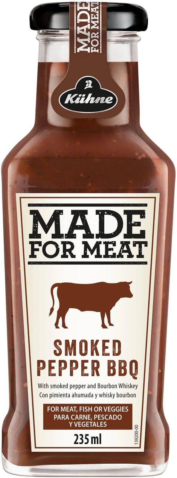 Kühne Made for Meat BBQ omáčka s uzeným pepřem