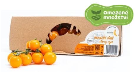 Hanácké zlaté cherry rajče na větvičce, balení