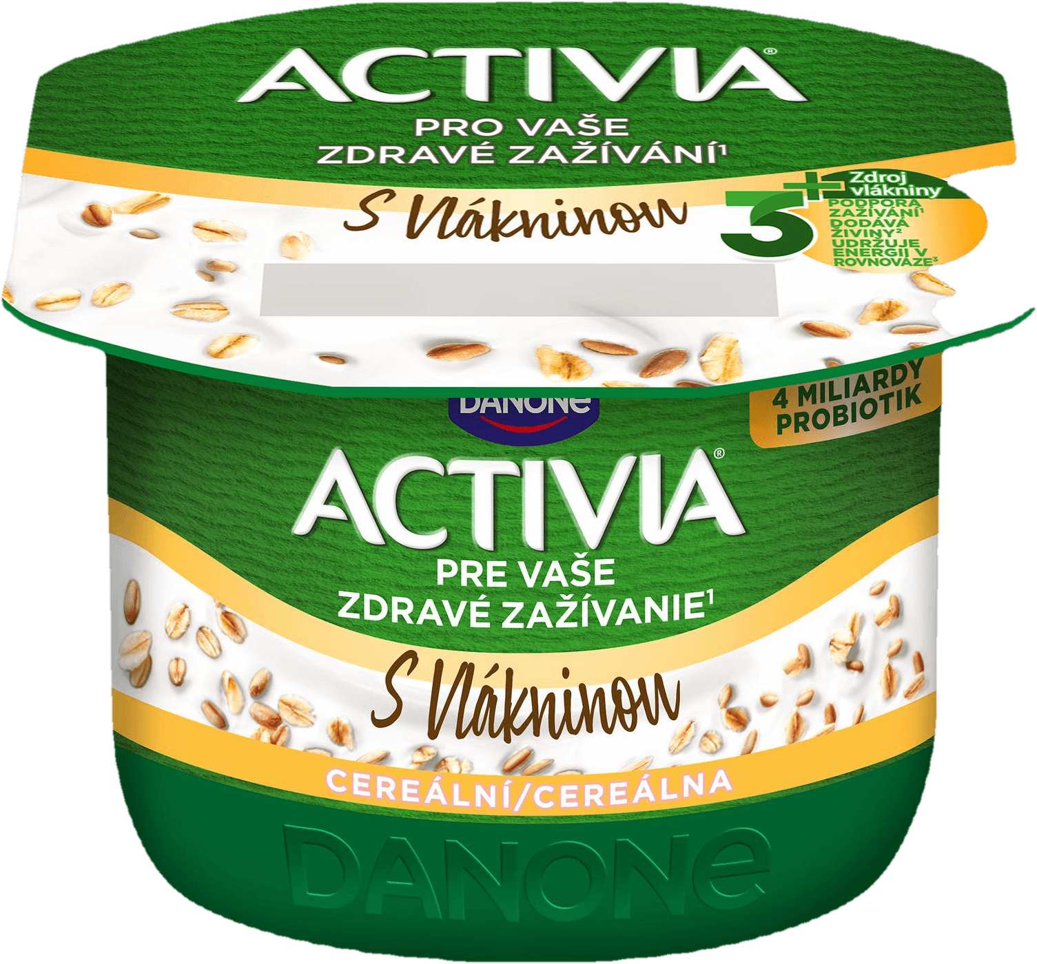 Activia Probiotický jogurt multicereálie