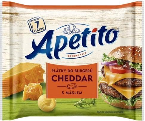 Apetito Cheddar plátky do burgerů