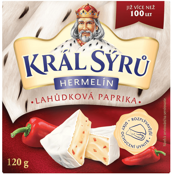 Král sýrů Lahůdková paprika