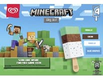 Minecraft mraž. 4 x 75 ml multipack