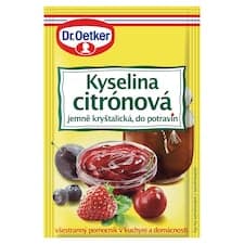 Dr. Oetker Kyselina citrónová 20g