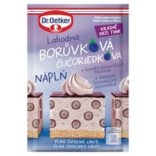 Dr. Oetker Borůvková náplň s kousky kanadských borůvek 50g