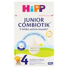 HiPP Combiotik Junior 4 mléčná výživa pro batolata 2+ 600g