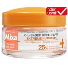 Mixa Extreme nutrition bohatý výživný krém s pupalkovým olejem, 50 ml