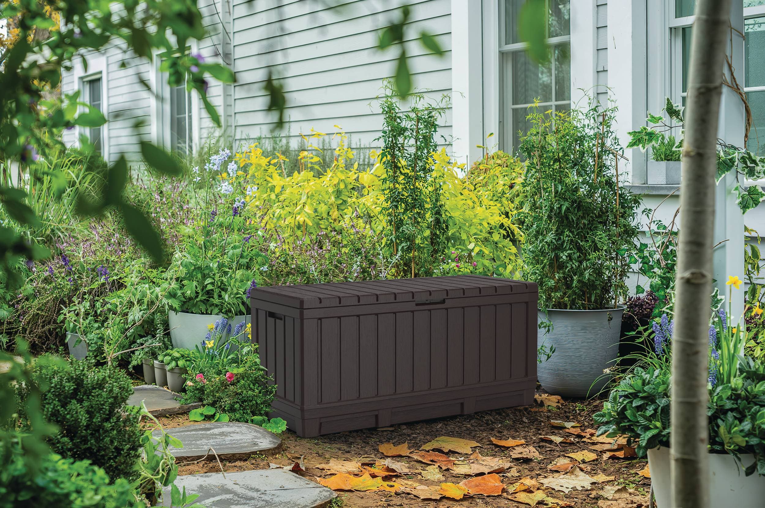 Keter Úložný box KENTWOOD 350L hnědý