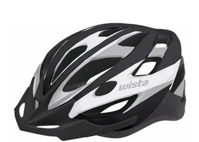 Wista Cyklistická přilba černá/bílá L/XL