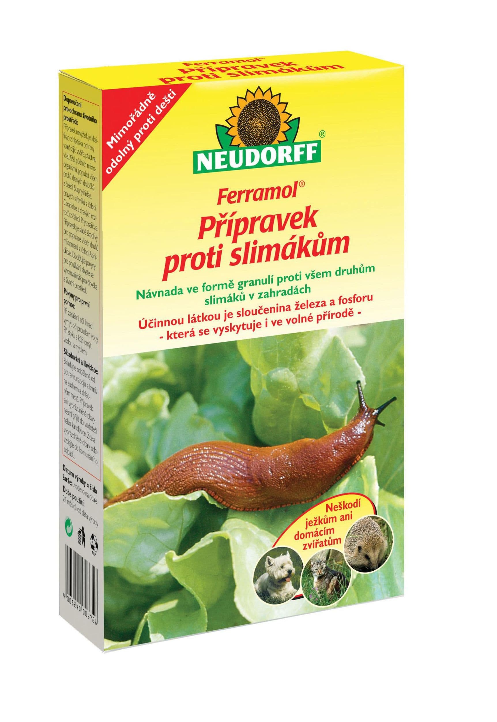 Neudorff Ferramol přípravek proti slimákům 500 g