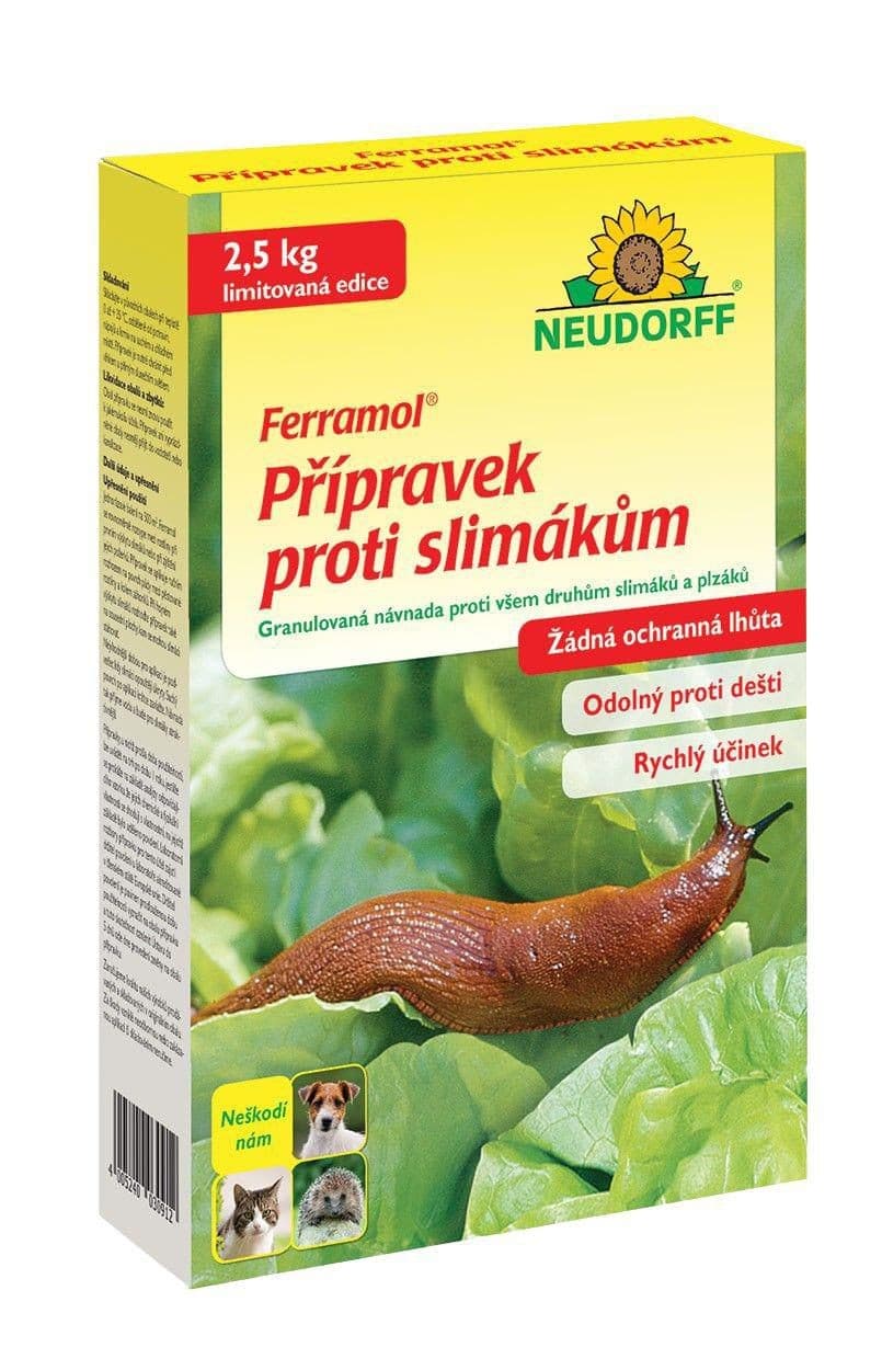 Neudorff Ferramol proti slimákům 2,5 kg