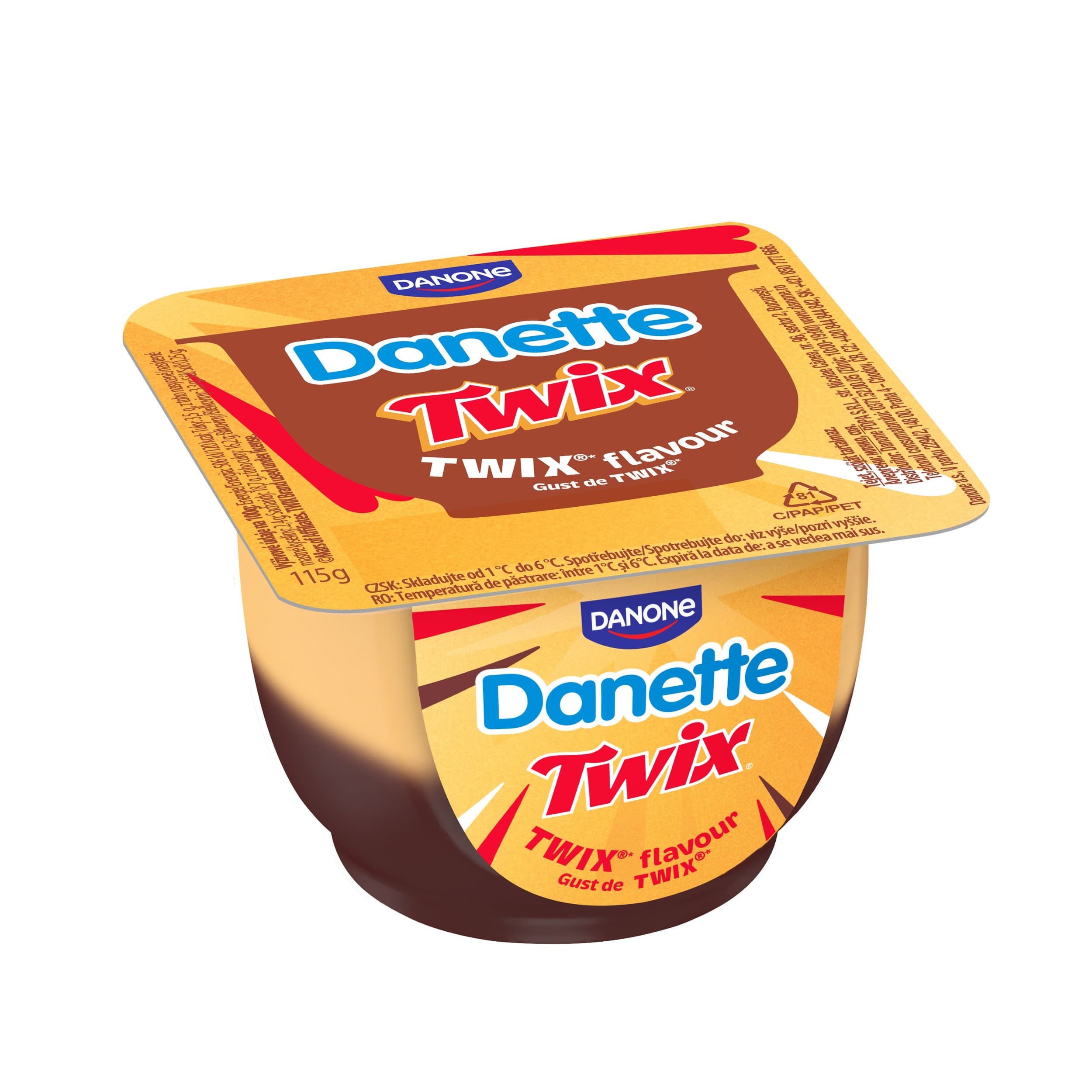 Danatte Mars 115g / Danatte Twix 115g