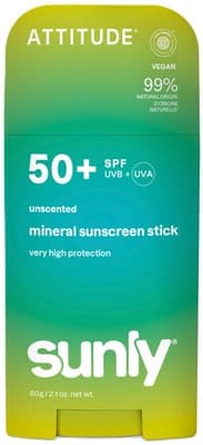Attitude Minerální opalovací krém Sunly SPF 50 bez vůně