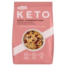 Tekmar Keto müsli sypaná směs s klikvou a goji 200g