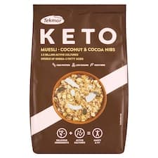 Tekmar Keto müsli sypaná směs s kokosem a kakaovými boby 200g