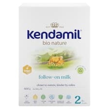 Kendamil Bio Nature 2 HMO+ pokračovací mléčná kojenecká výživa v prášku 2 x 300g (600g)