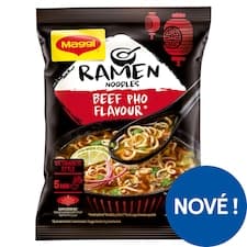 MAGGI Ramen nudle ve stylu Pho s hovězí příchutí 90g
