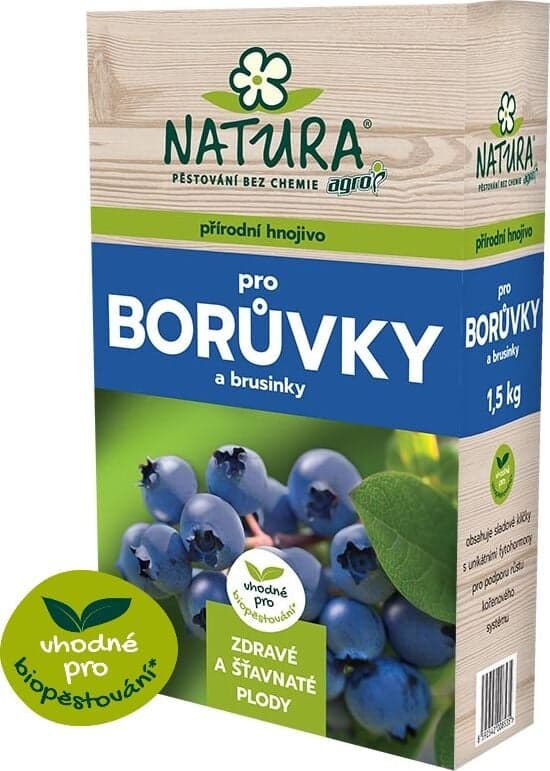 NATURA Přírodní hnojivo pro borůvky a brusinky