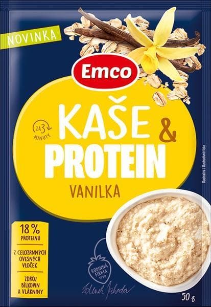 Emco Kaše proteinová vanilková