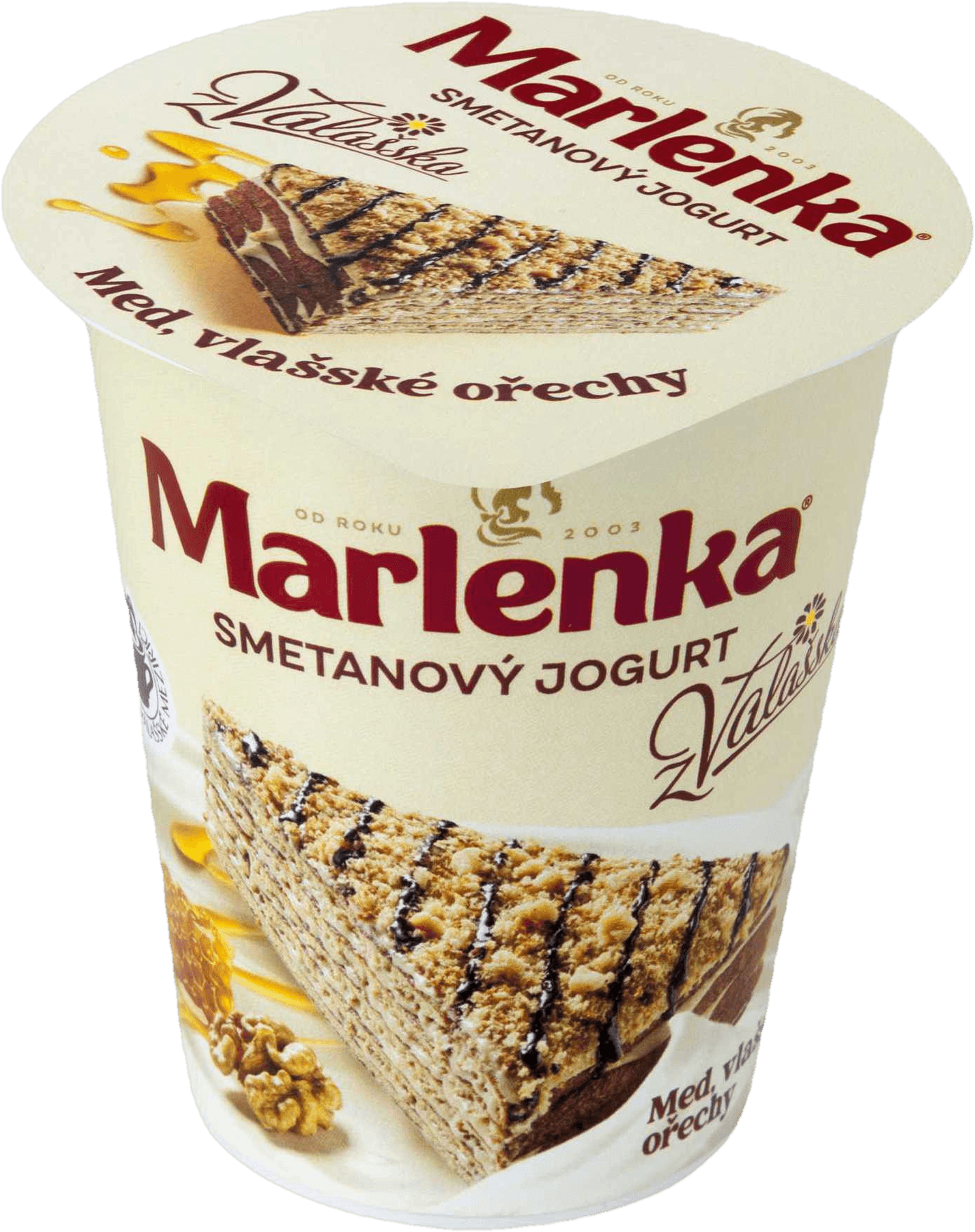 Mlékárna ValMez Marlenka smetanový jogurt mix příchutí