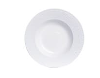 Talíř hluboký HONEYCOMB 25,5 cm porcelán 6 ks