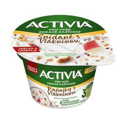 Activia Cereální snídaně Jablko