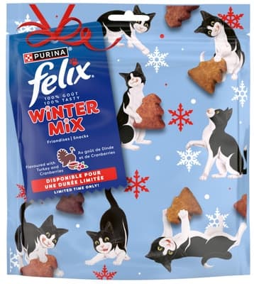 Felix Winter Mix pamlsky pro kočky krůta