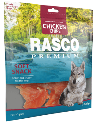Rasco Premium Pochoutka kuřecí plátky pro psy