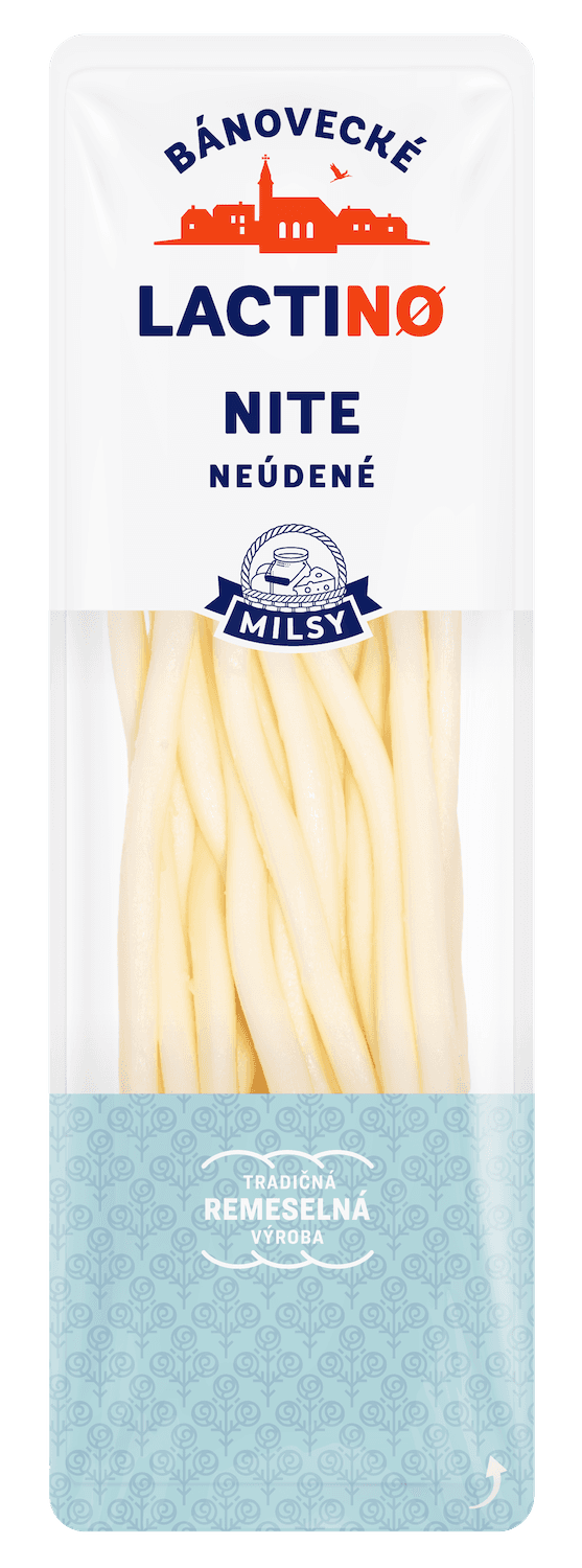 Milsy Lacti-No Bánovecké sýrové nitě neuzené bez laktózy