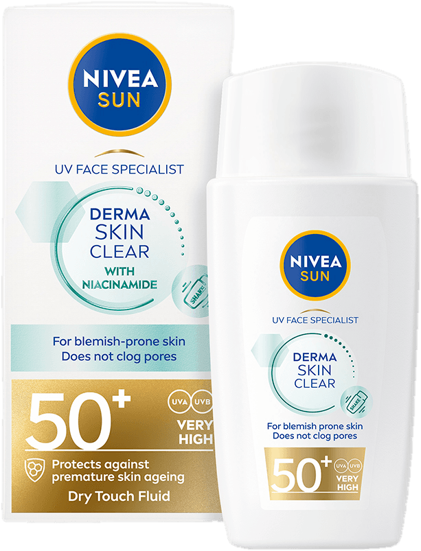 Nivea Sun Derma Skin pleťový krém SPF 50+