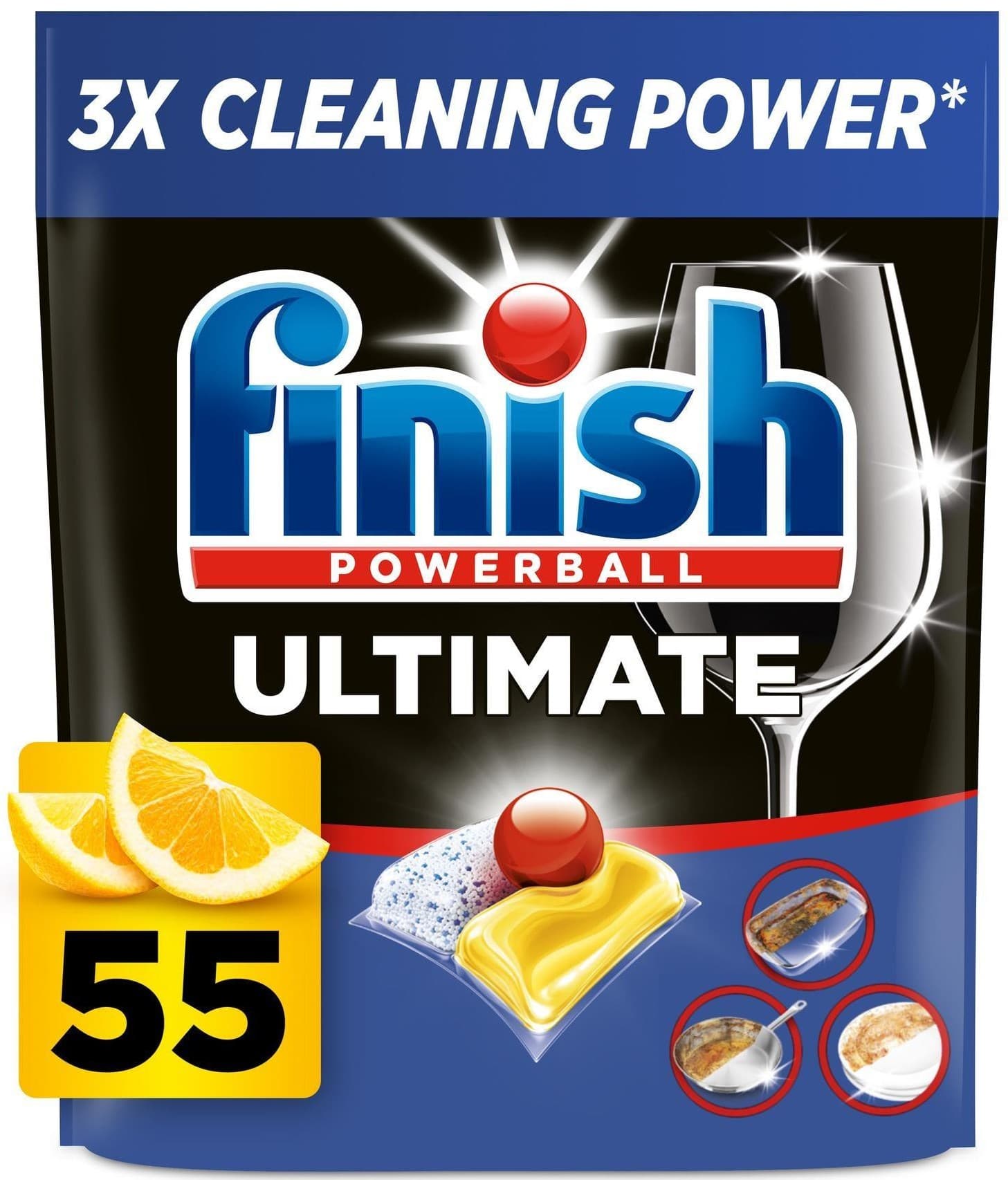 Finish Ultimate Lemon kapsle do myčky nádobí