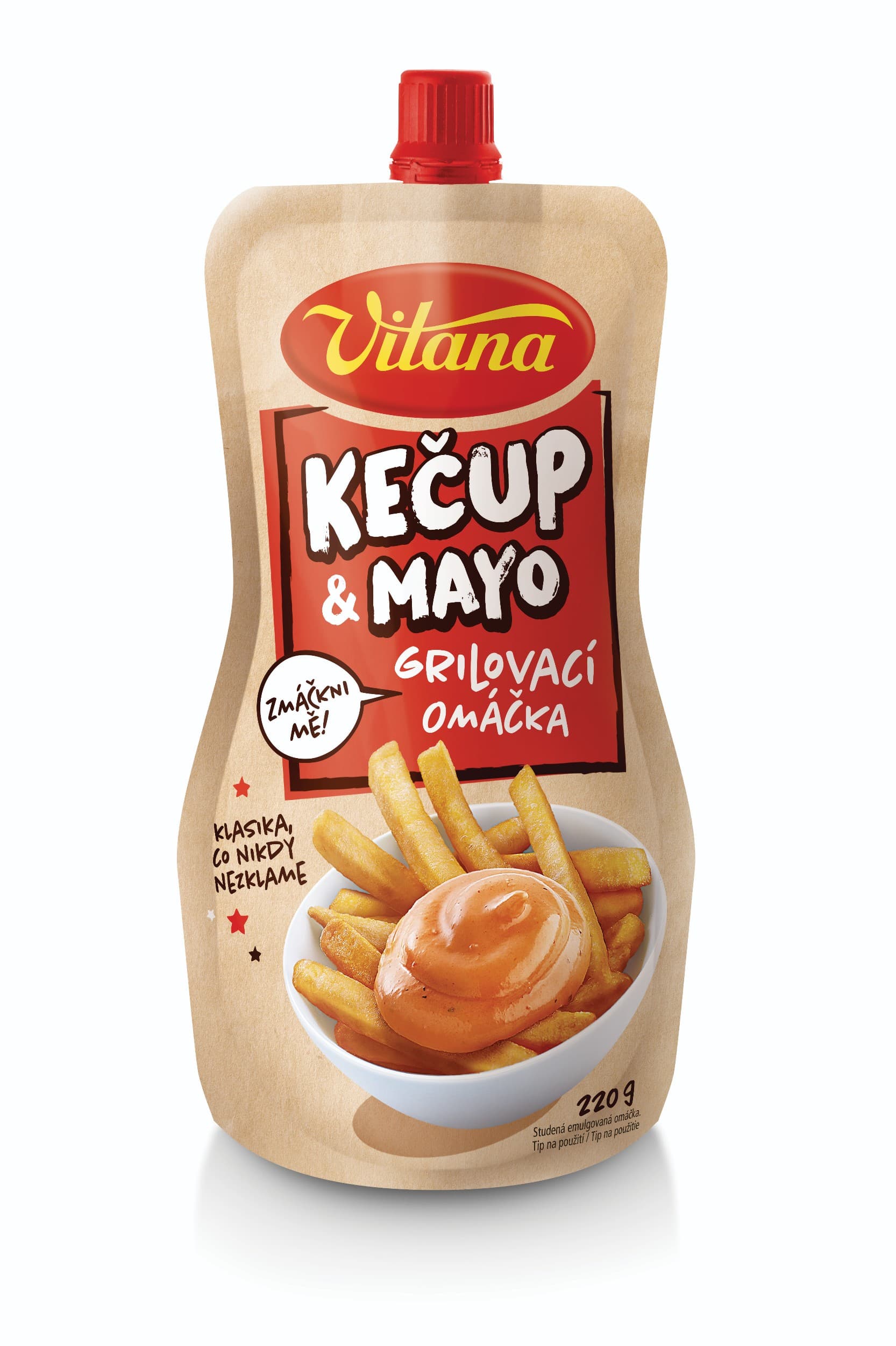 Vitana Kečup & mayou grilovací omáčka 220g