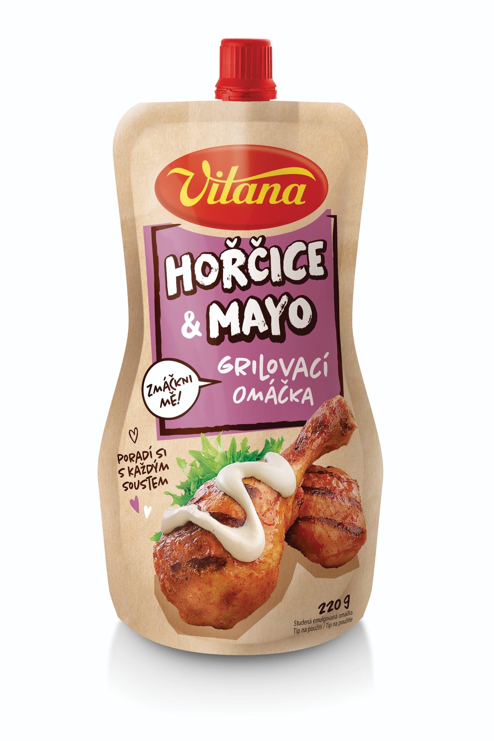 Vitana Hořčice & mayo grilovací omáčka 220g