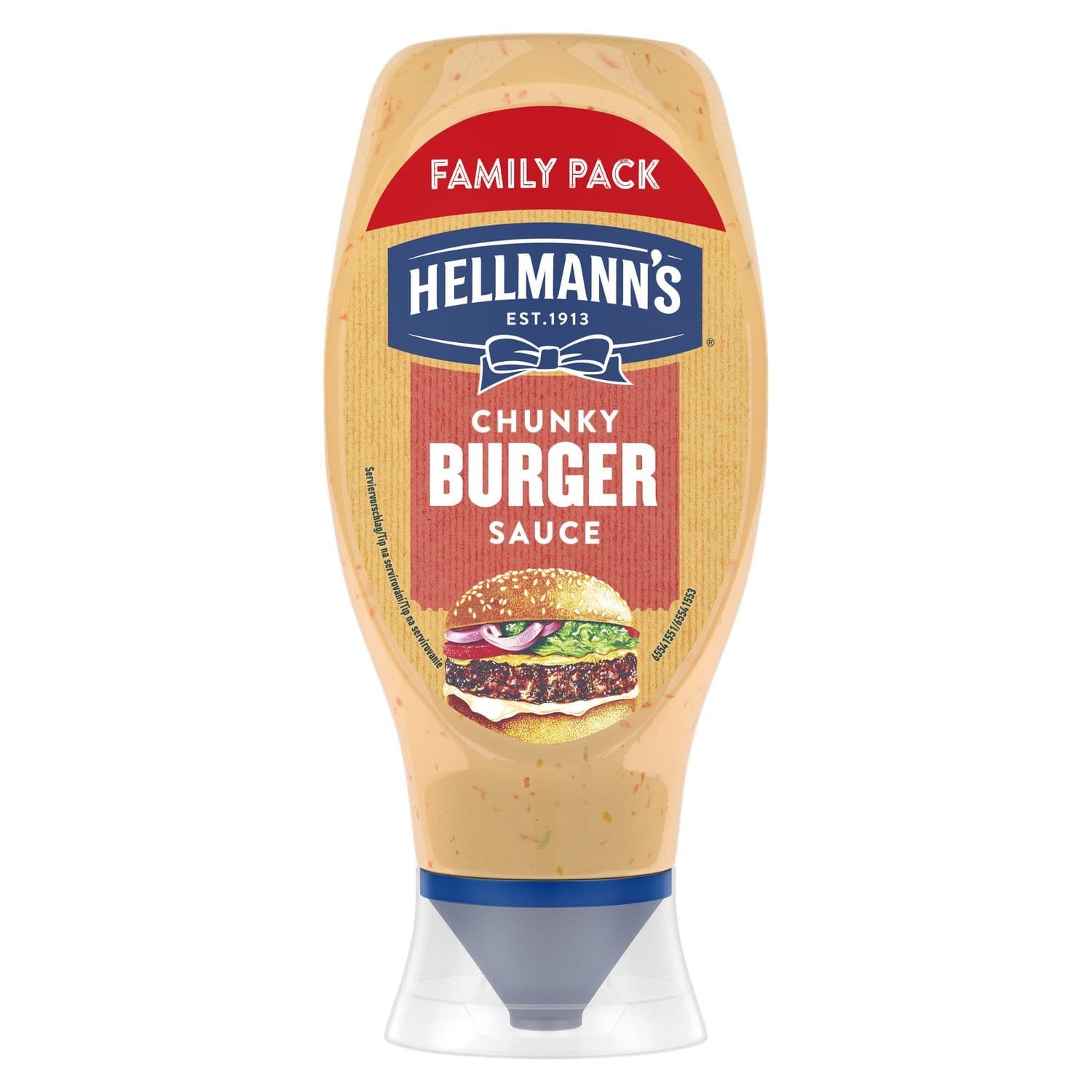 Hellmann's Omáčka Chunky Burger 430ml