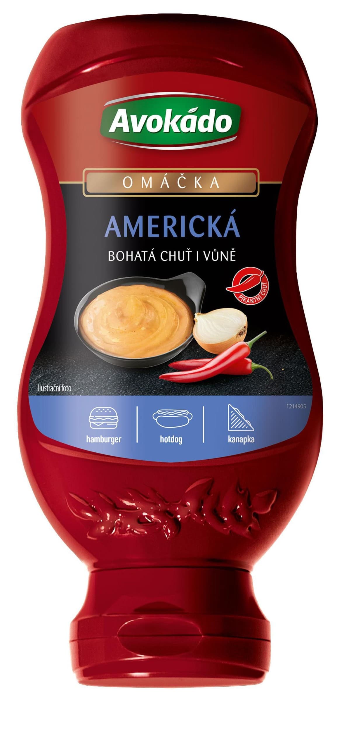 Avokádo Omáčka Americká 270g