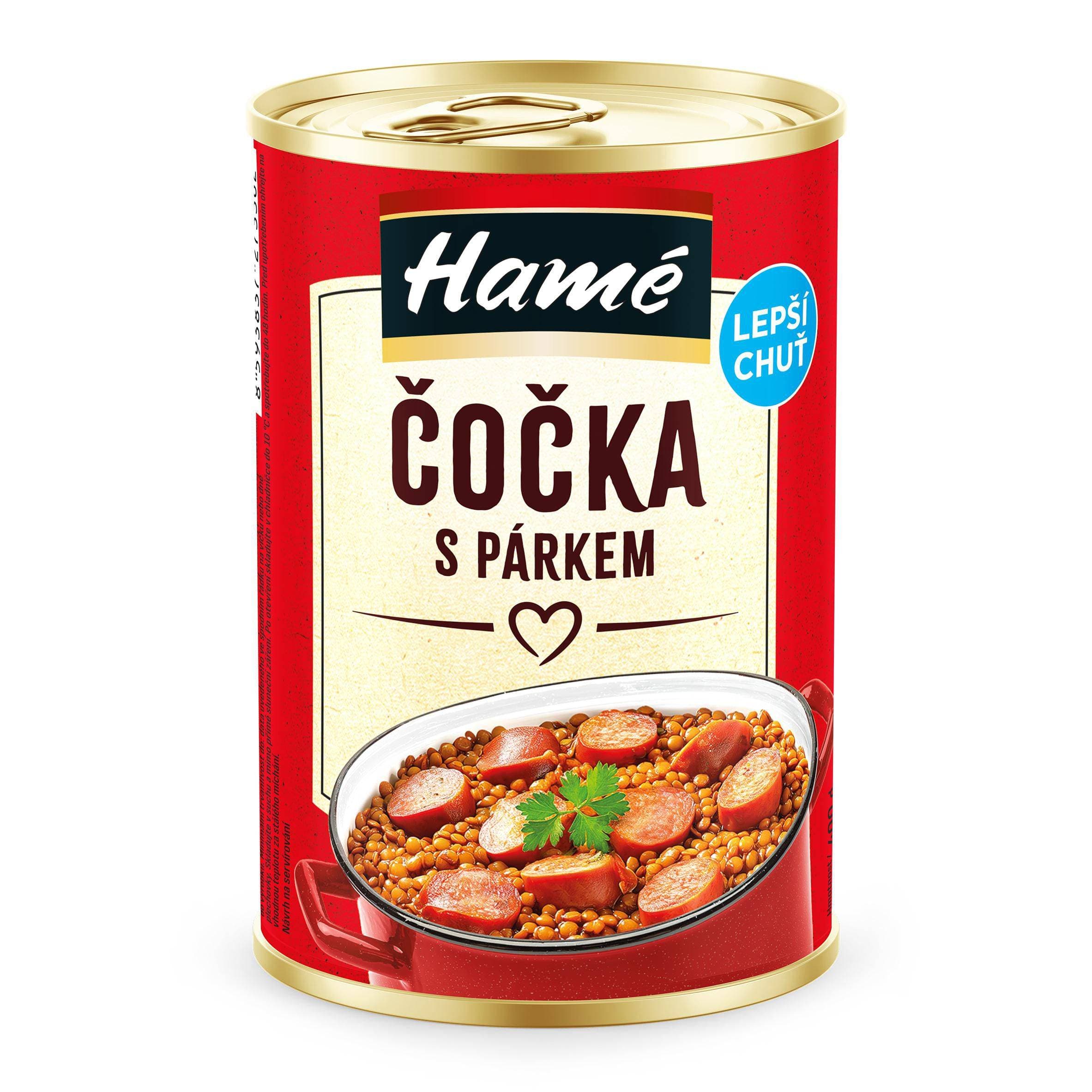 Hamé Čočka s párkem 400g