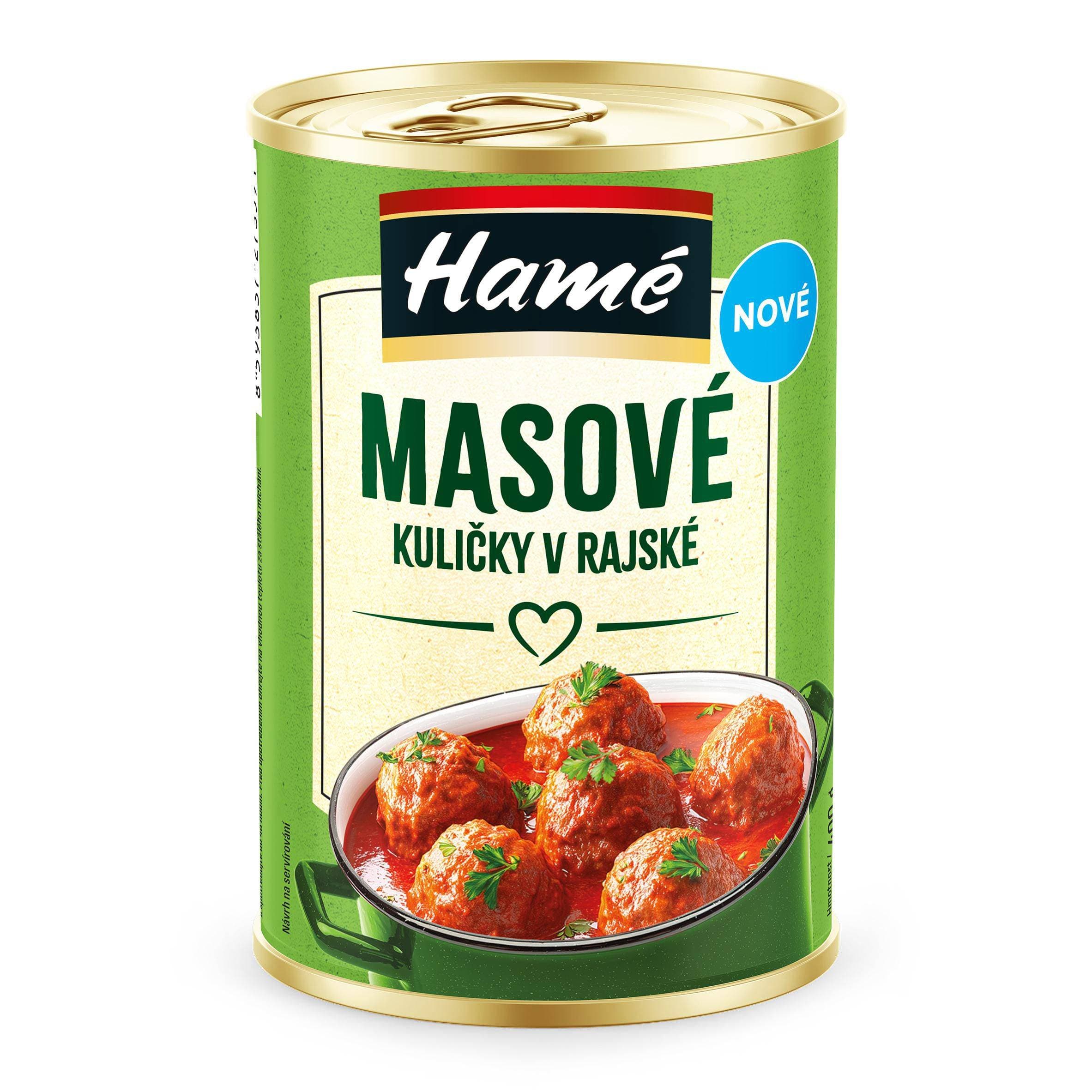 Hamé Masové kuličky v rajské omáčce 400g