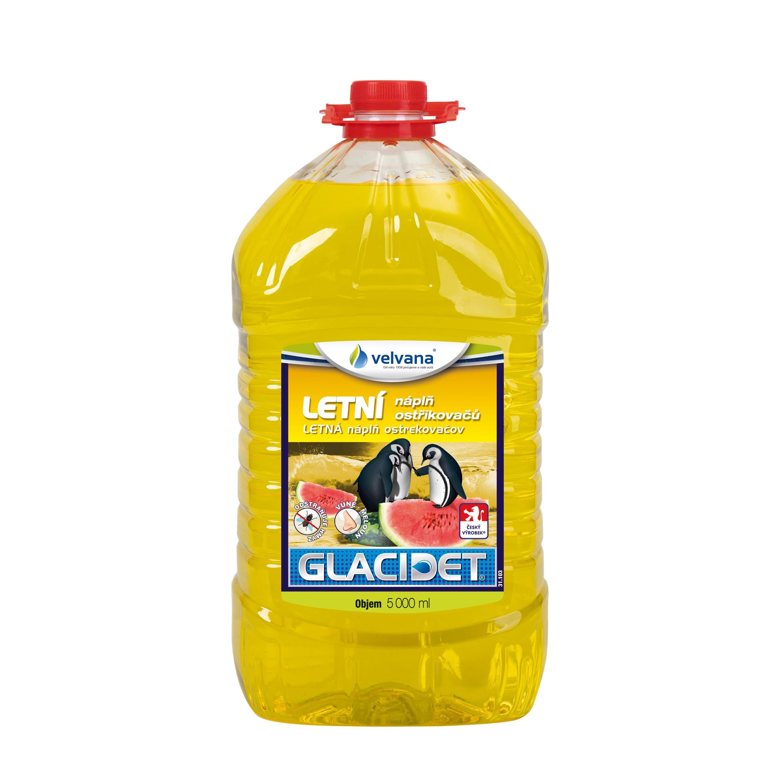 Glacidet letní směs do ostřikovačů 5 l