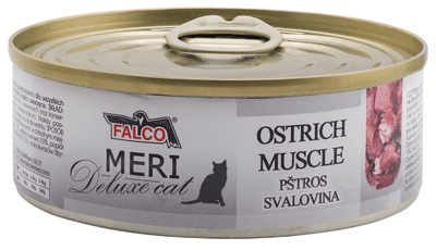 Sokol Falco Meri pštros svalovina