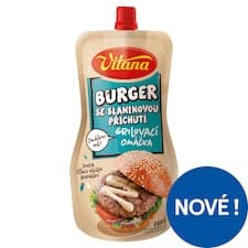 Vitana Burger se slaninovou příchutí grilovací omáčka 220g