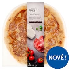 Finest Pizza se sýrem mozarella a salámem napoli 420g